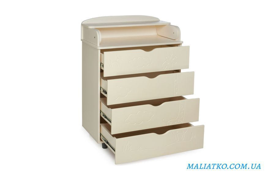 Комод-пеленатор ЖИРАФКА МДФ Фасад  1070 х 825 х 450 DSK-M907 фото