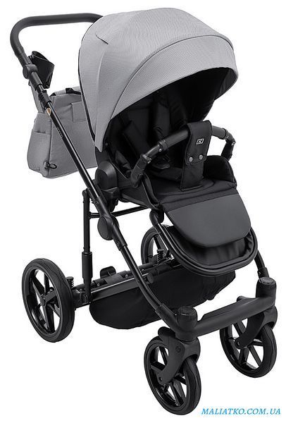 Коляска 2 в 1 Adamex Locco Tip TK-83 серый 1000681024 фото