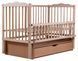 Ліжко Babyroom Веселка DVMYO-3 маятник, ящик, відкидний бік бук натуральний 622007 фото 2