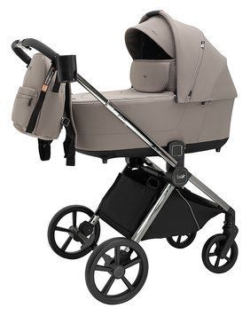 Коляска 2 в 1 Bair Pixel PL-03 капучино 1000681853 фото