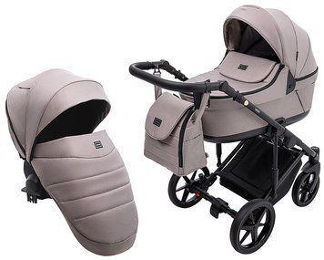 Коляска 2 в 1 Adamex Locco Tip TK-72 капучино 1000681023 фото