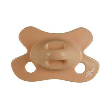Пустушка силіконова Difrax Natural Newborn Uni 0+ міс, Caramel 000042151 фото