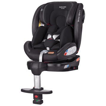 Автокрісло CARRELLO Asteroid+ CRL-15801 Onyx Black 0+1/2/3 ISOFIX з поворотом та опорною стійкою /1/ 103241 фото