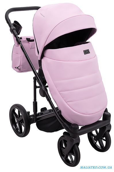 Коляска 2 в 1 Adamex Locco Eco SA-16 розовый 1000681031 фото