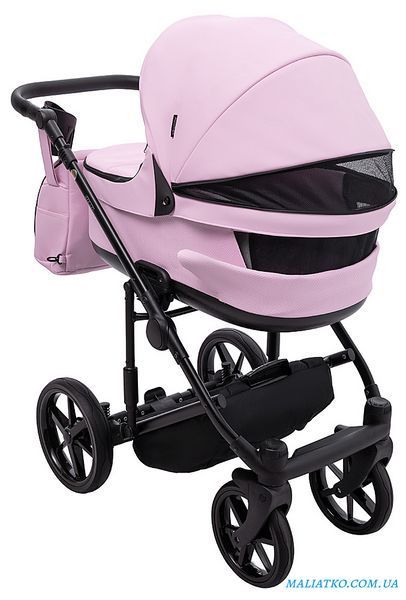 Коляска 2 в 1 Adamex Locco Eco SA-16 розовый 1000681031 фото
