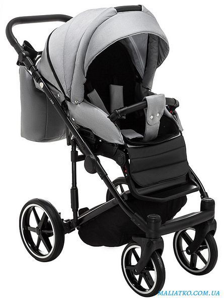 Коляска 2 в 1 Adamex Porto Light Tip TK-83 серый 1000625822 фото