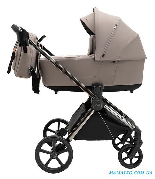 Коляска 2 в 1 Bair Pixel PL-03 капучино 1000681853 фото