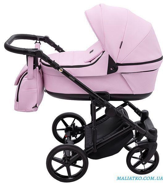 Коляска 2 в 1 Adamex Locco Eco SA-16 розовый 1000681031 фото