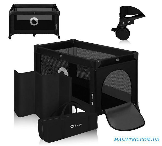 Манеж Lionelo STEFI BLACK CARBON 104620743 фото