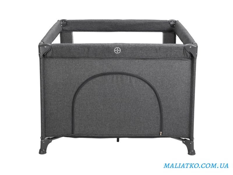 Манеж дитячий квадратний VELANO Cubo, dark grey sf58606 фото