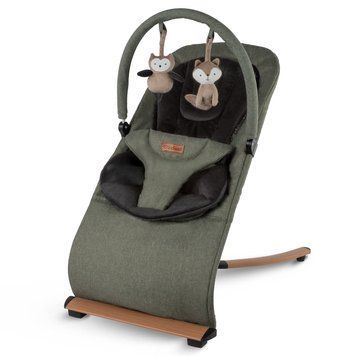 Шезлонг Kidwell Rubi green/black wooden 7532 фото