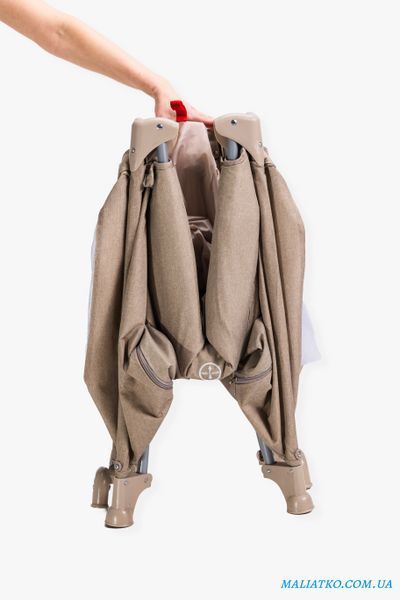 Манеж дитячий квадратний VELANO Cubo, beige sf58607 фото
