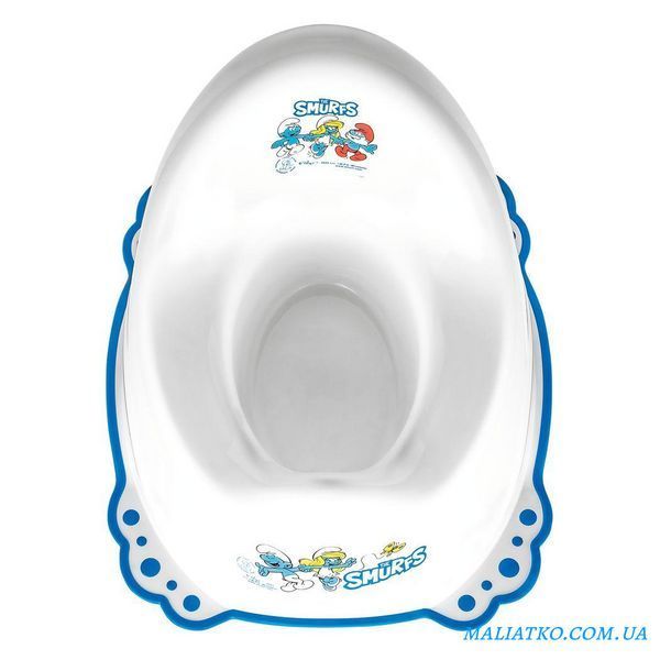 Горщик з антиковзаючим покриттям Maltex The Smurfs Chamber pot with anti slip rubber 1411_37 white (білий) 681526 фото