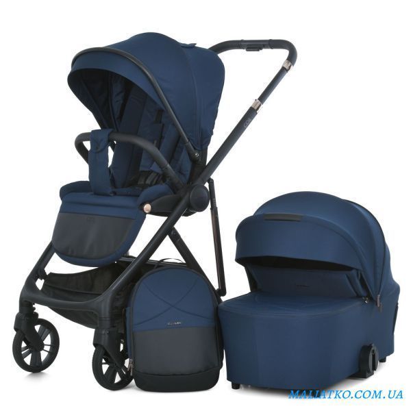 Коляска універсальна 2в1 ME 1190 COIL Iris Blue 309504 фото