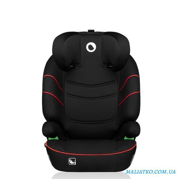 Дитяче автокрісло Lionelo LARS I-SIZE SPORTY BLACK RED 69755982 фото