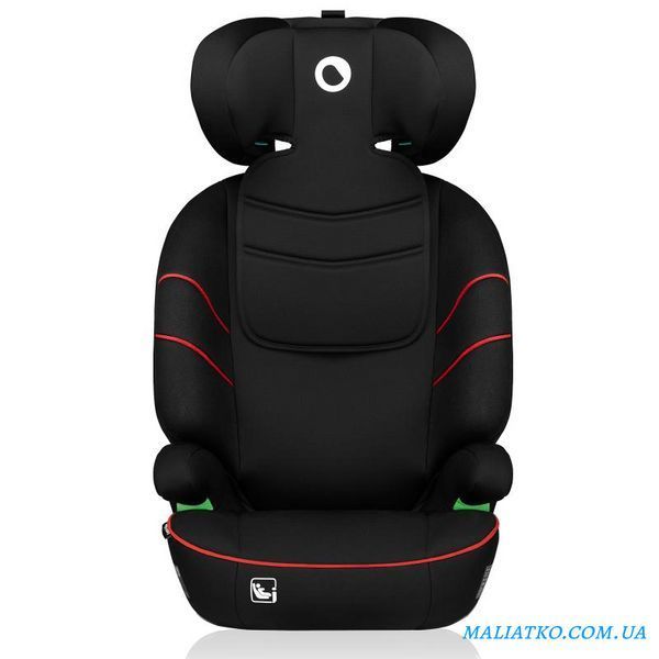 Дитяче автокрісло Lionelo LARS I-SIZE SPORTY BLACK RED 69755982 фото