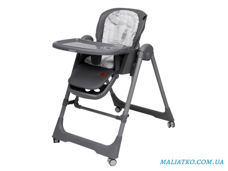 Стілець-гойдалка для годування дитини 2 в 1 VELANO Nomi, black sf58274 фото