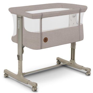 Ліжечко приставне Lionelo AURORA BEIGE SAND 77635600 фото