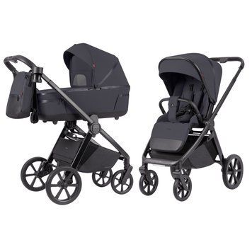 Коляска універсальна CARRELLO Omega CRL-6540/1 Meteor Grey (2in1) /1/ 113521 фото