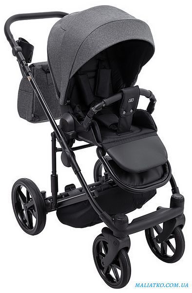 Коляска 2 в 1 Adamex Locco Tip TK-57 графит 1000681021 фото