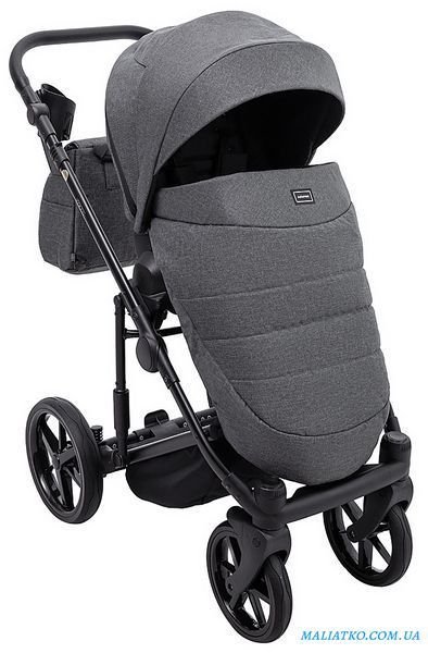 Коляска 2 в 1 Adamex Locco Tip TK-57 графит 1000681021 фото