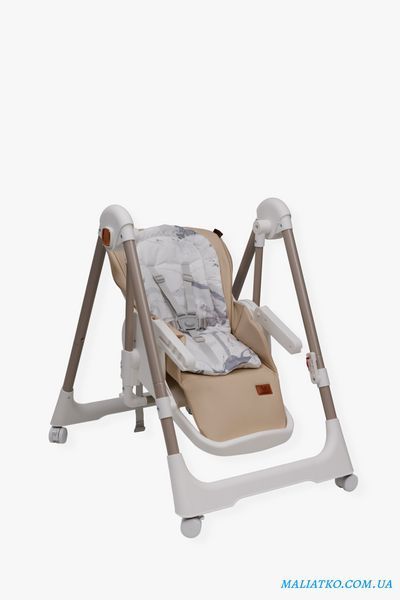Стілець-гойдалка для годування дитини 2 в 1 VELANO Nomi, beige sf58275 фото