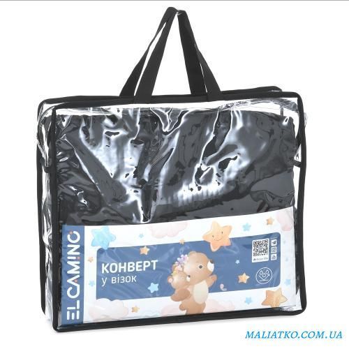 Конверт у візок ME 1130 Footmuff Basic Black 290426 фото