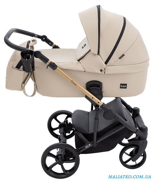 Коляска 2 в 1 Bair Onyx ECO OE-41 бежевый 1000680793 фото