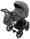Коляска 2 в 1 Adamex Locco Tip TK-57 графит 1000681021 фото 2
