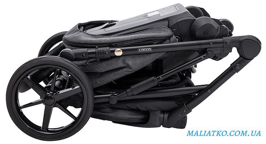 Коляска 2 в 1 Adamex Locco Tip TK-57 графит 1000681021 фото