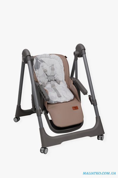 Стілець-гойдалка для годування дитини 2 в 1 VELANO Nomi, brown sf58276 фото