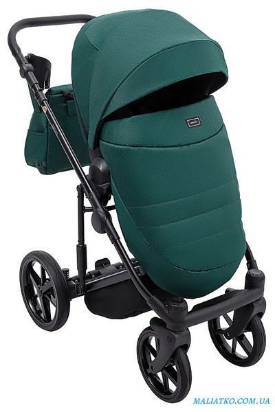 Коляска 2 в 1 Adamex Locco Tip TK-52 темно-зеленый 1000681020 фото