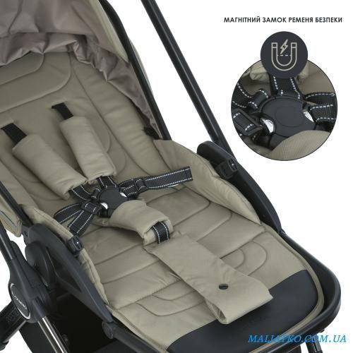 Коляска універсальна 2в1 ME 1124-2 PRESTIGE Calm Beige 310392 фото
