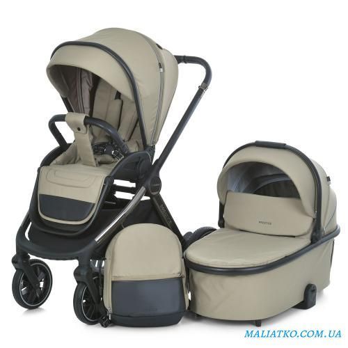 Коляска універсальна 2в1 ME 1124-2 PRESTIGE Calm Beige 310392 фото