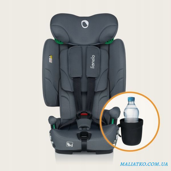 Дитяче автокрісло Lionelo NELLY I-SIZE GREY GRAPHITE 102592206 фото