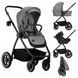Універсальна коляска 3 в 1 Lionelo MERIL 3IN1 GREY STONE 98001160 фото 1