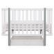 Кровать Babyroom Луна LU-3 маятник, ящик белый / серый 1000681898 фото 2