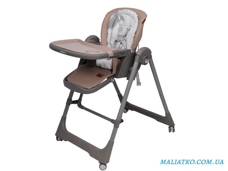 Стілець-гойдалка для годування дитини 2 в 1 VELANO Nomi, brown sf58276 фото