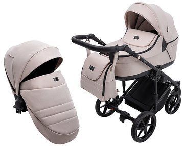 Коляска 2 в 1 Adamex Locco Tip TK-20 бежевый 1000681064 фото