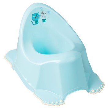 Горщик з антиковзаючим покриттям Tega DOG & CAT Anti slip Potty PK-001-101 light blue (блакитний) 681391 фото