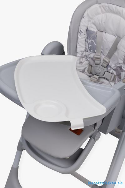 Стілець-гойдалка для годування дитини 2 в 1 VELANO Nomi, light grey sf58277 фото