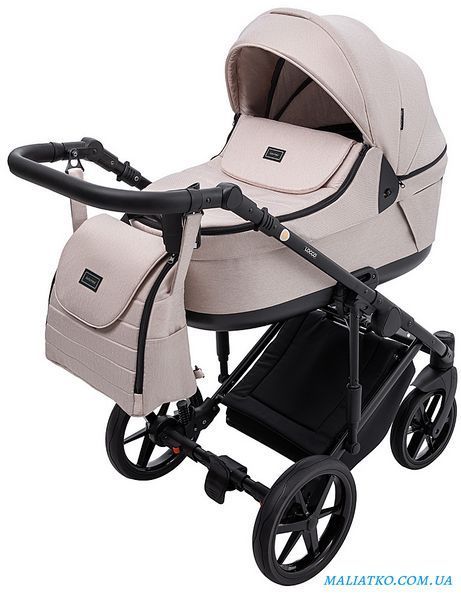 Коляска 2 в 1 Adamex Locco Tip TK-20 бежевый 1000681064 фото