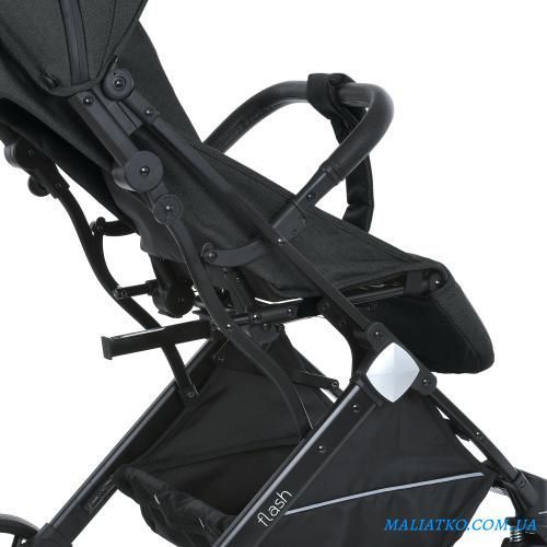 Коляска дитяча M 5727-1 FLASH Almost Black 310426 фото