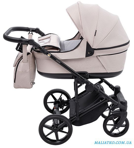 Коляска 2 в 1 Adamex Locco Tip TK-20 бежевый 1000681064 фото