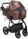 Коляска 2 в 1 Bair Infinity кожа 100% BI-02- AMO bronze pearl (бронза перламутр) 1000625181 фото 6