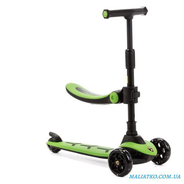 Самокат Lamborghini Kids Scoter green 681636 фото