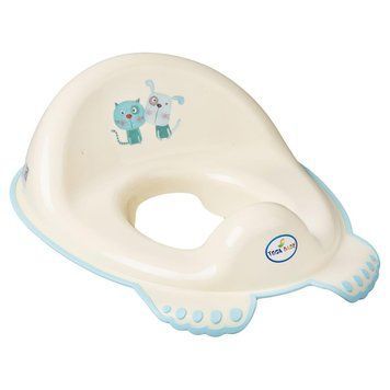 Накладка на унітаз Tega DOG & CAT Anti-slip toilet trainer PK-002-102 soft yellow (жовтий) 681392 фото