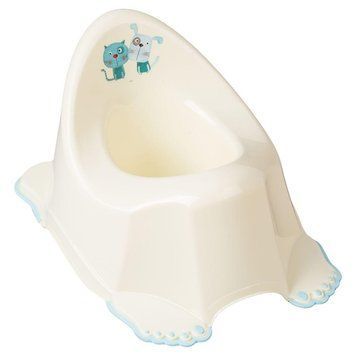 Горщик з антиковзаючим покриттям Tega DOG & CAT Anti slip Potty PK-001-102 soft yellow (жовтий) 681390 фото