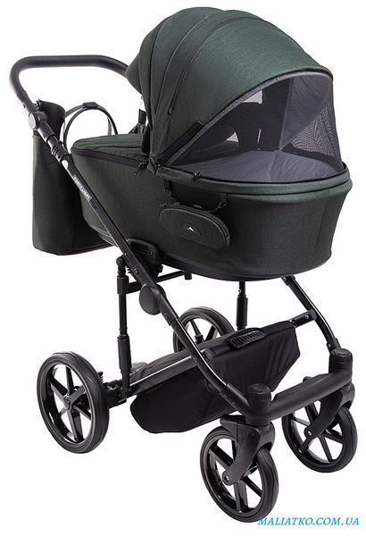 Коляска 2 в 1 Adamex Porto Light Lux TK-50 темно-зеленый 1000625962 фото