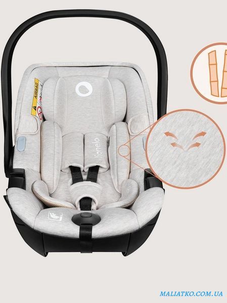 Дитяче автокрісло Lionelo MOXIE I-SIZE BEIGE SAND 104939282 фото